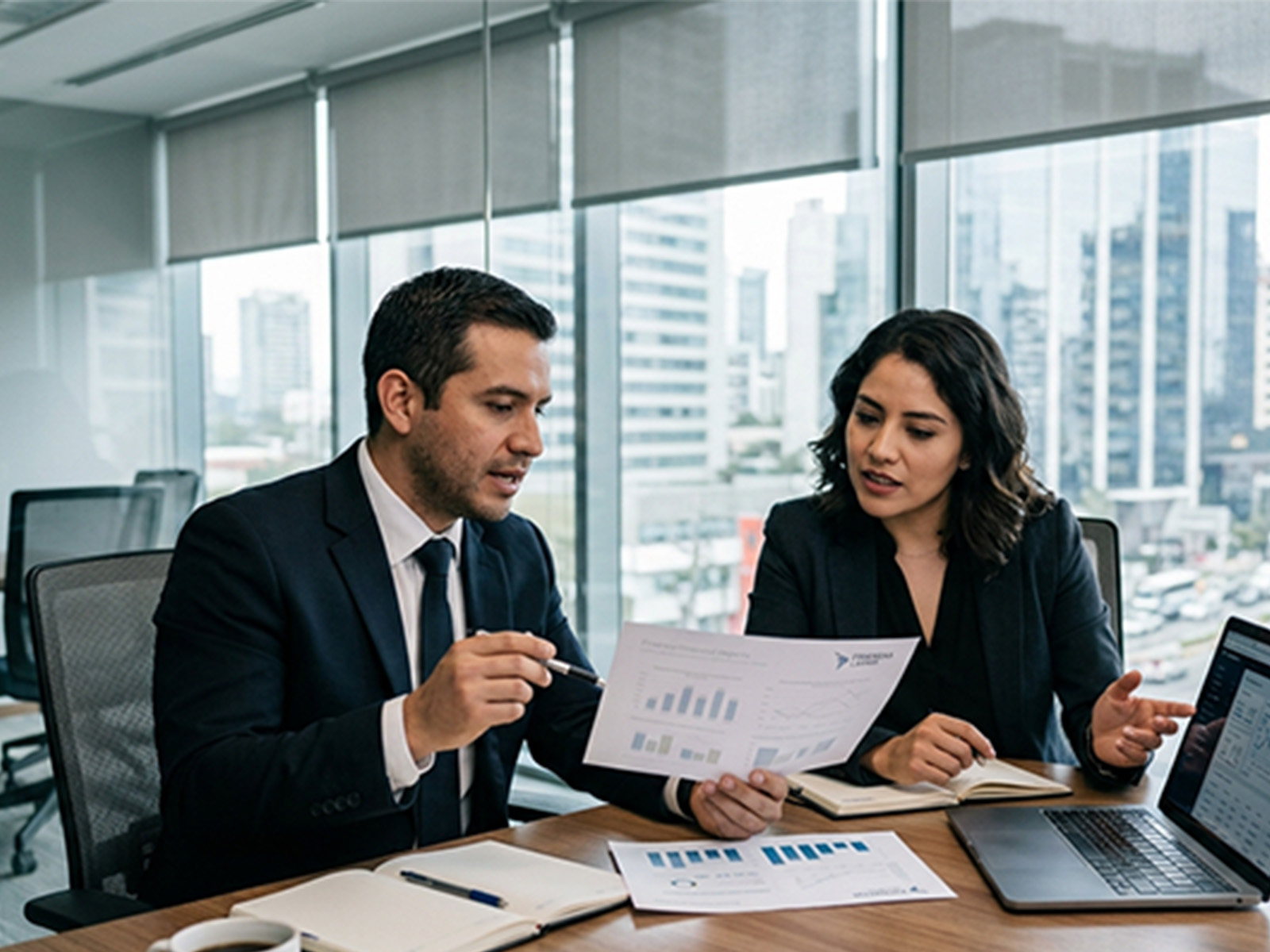 Equipo de gestión de riesgo en salud analizando datos poblacionales