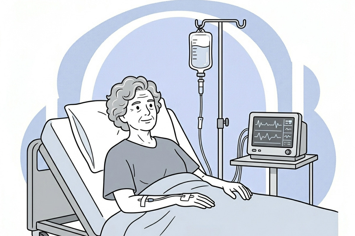 Después de hospitalización médica